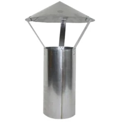 Ofenrohr Regendach 25cm Ø120 Mm Stahlblech Feueraluminiert