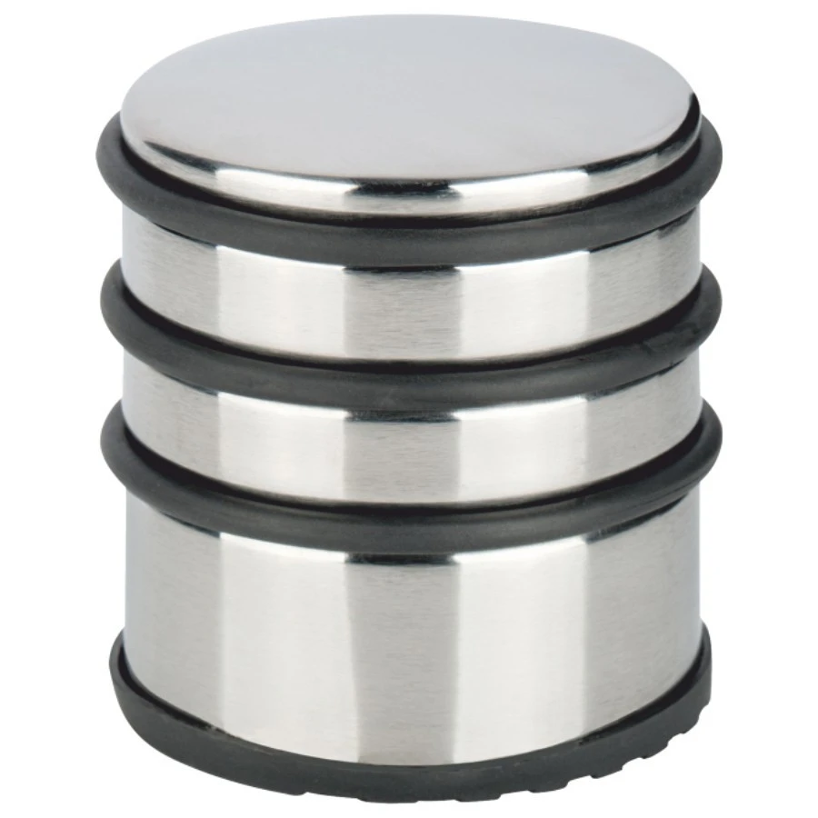 Türstopper Edelstahl Rund 1,2 Kg Elegantes Design 1 Türstopper Edelstahl Rund 1,2 Kg Elegantes Design