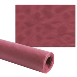 Papiertischdecke Mit Damastprägung 8 X 1 M Bordeaux