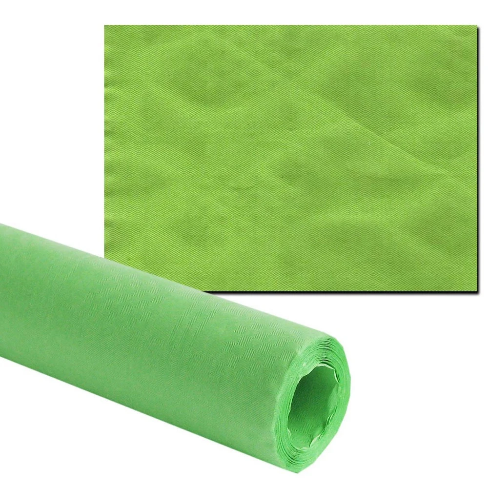 Papiertischdecke Mit Damastprägung 8 X 1 M Maigrün 1 Papiertischdecke Mit Damastprägung 8 X 1 M Maigrün