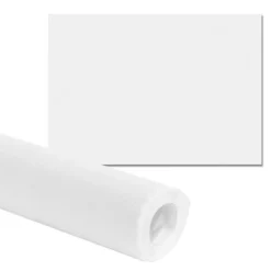 Papiertischdecke Mit Damastprägung 10 X 1 M Weiß