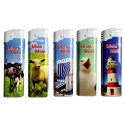 Feuerzeug Nachfüllbar In Verschiedenen Motiven