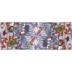 Wachstuch X-Mas 1,40m Winterland