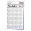 Filzgleiter Ø20 Mm 20 Stück Selbstklebend Rund In Weiß