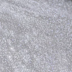 Klarsicht Tischdecke X-Mas-Motiv "Glitter Silber"
