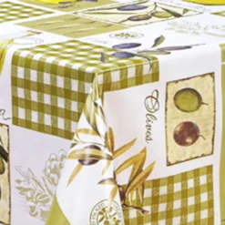 Wachstuch 1,40m Olio Grün