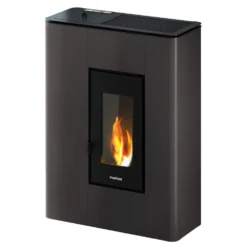Pelletofen Freepoint ATRIUM 5, Anthrazit Stahl