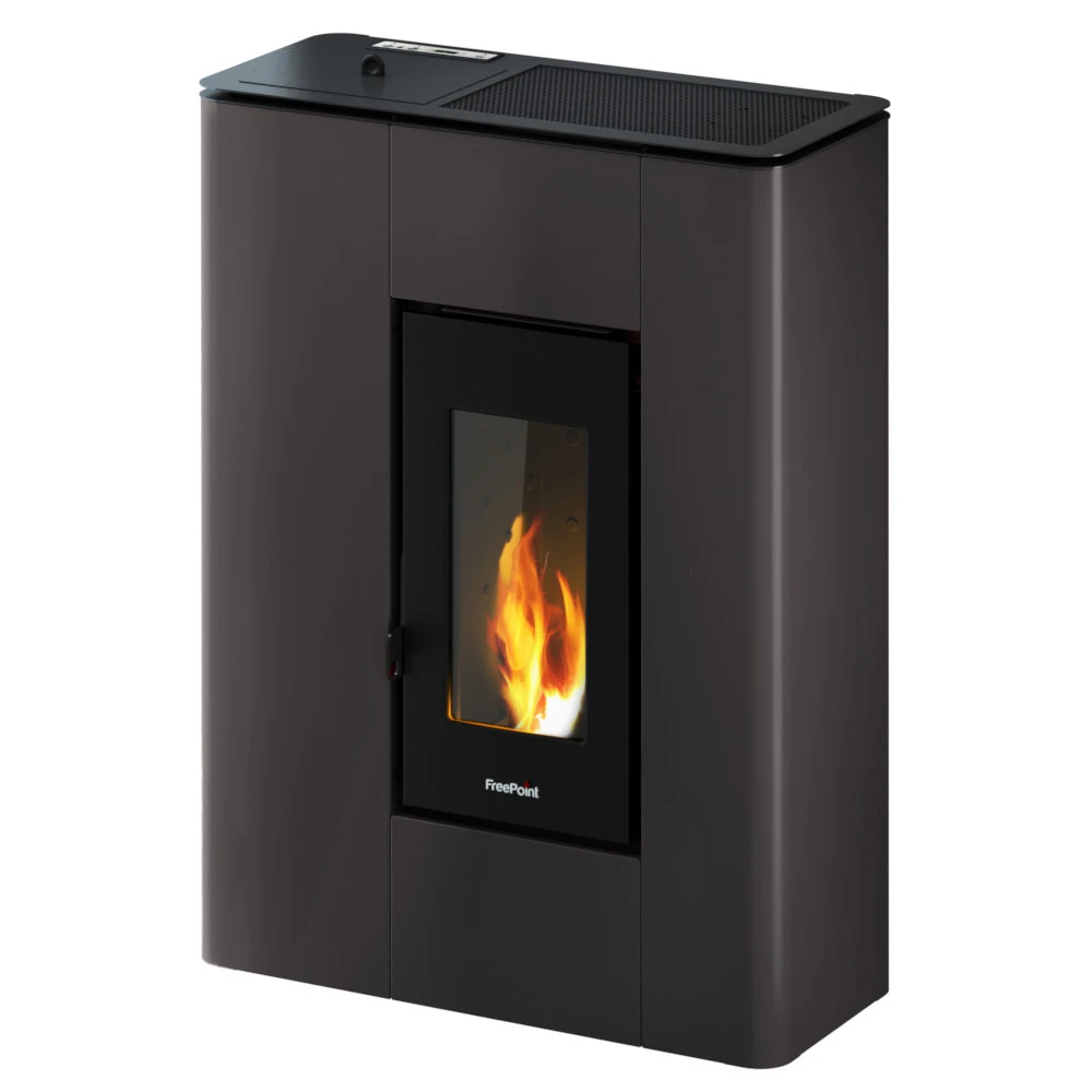 Pelletofen Freepoint ATRIUM 5, Anthrazit Stahl 1 Pelletofen Freepoint ATRIUM 5, Anthrazit Stahl