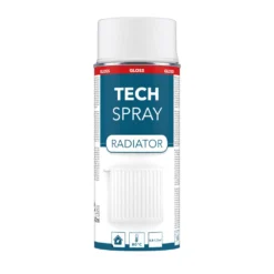 Tech Spray Heizkörper Lack Glänzend Weiß