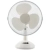 Tisch Ventilator Ø 30 Cm In Weiß Mit 45 Watt