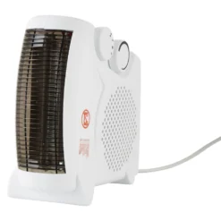 Heizlüfter Elektrisch Mit Drei Leistungsstufen In Weiß