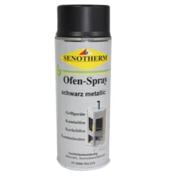 Senotherm Ofen-Spray Schwarz Metallic