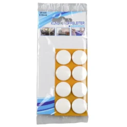 Kunststoffgleiter-Set 8 Stück Ø 24 Mm In Weiß