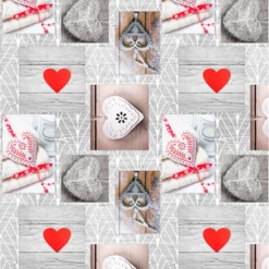 Wachstuch X-Mas 1,40m Polar