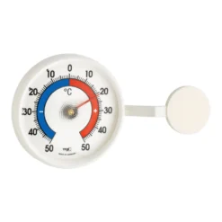 TFA Fensterthermometer Mit Selbstklebefolie Ø 72 X 21 X 126 Mm