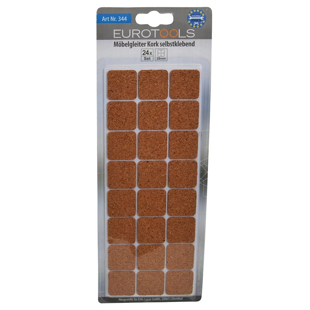 Möbelgleiter Eckig 28 Mm Aus Kork 24 Stück 1 Möbelgleiter Eckig 28 Mm Aus Kork 24 Stück
