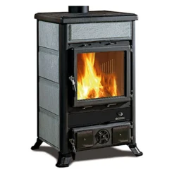 Kaminofen Rosella R1, Serpentino Natursteinlook