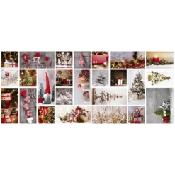 Wachstuch X-Mas 1,40m Wichtel