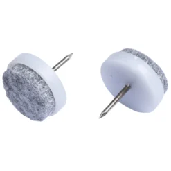 Fishbull Filzgleiter Rund Mit Nagel Ø 30 Mm, 2 Stück