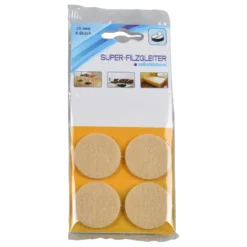 Filzgleiter Ø 35 Mm 4 Stück Rund In Beige