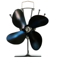 HI Kaminventilator Wärmebetrieben Mit 4 Flügeln