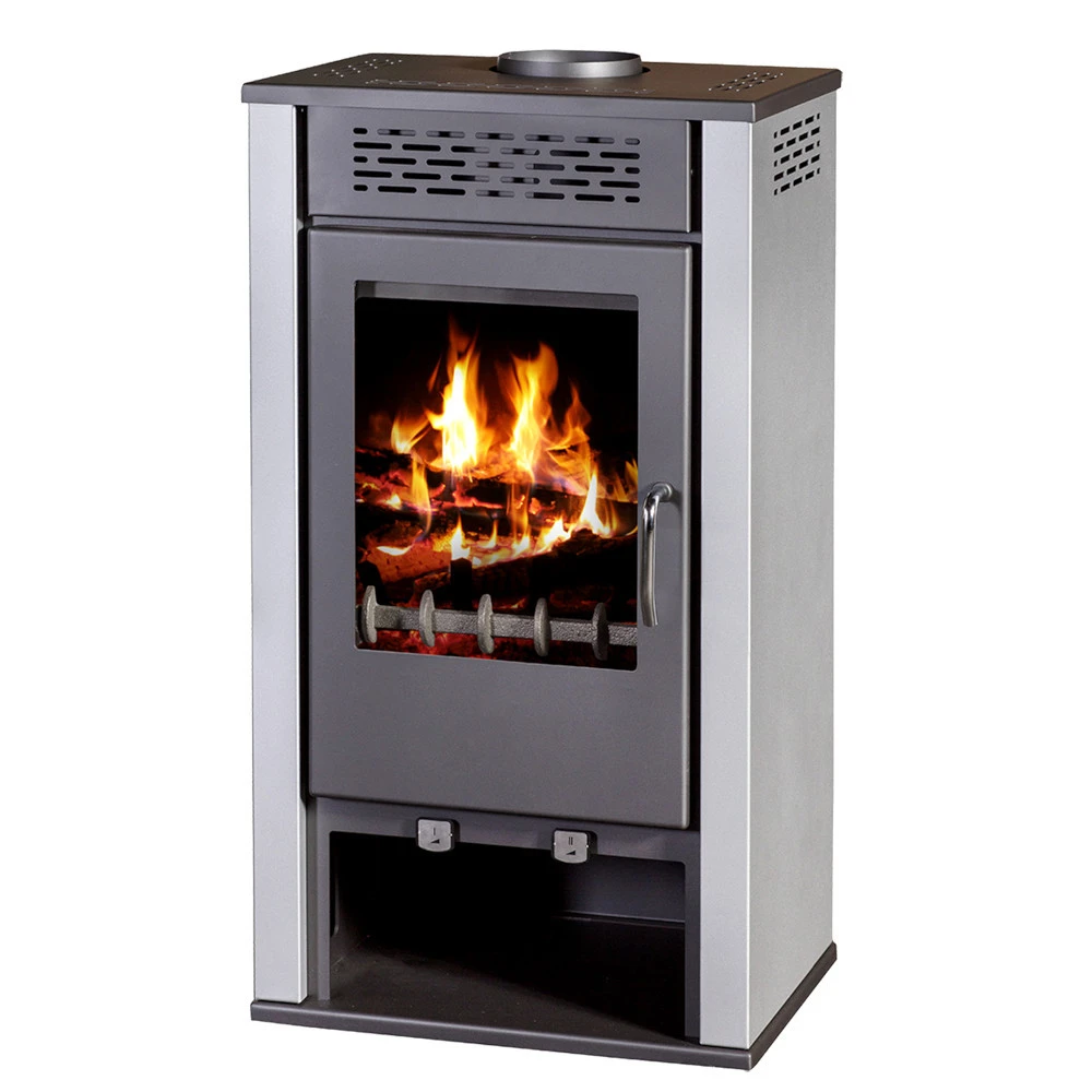 Kaminofen Magna Grau 1 Kaminofen Magna Grau