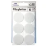 Filzgleiter Ø40 Mm 6 Stück Selbstklebend Rund In Weiß