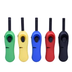 Mini-Stabfeuerzeug Sealion Gummiert, Nachfüllbar In Verschiedenen Farben