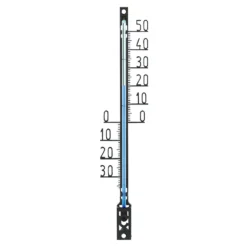 TFA Thermometer 41,5 Cm Aus Kunststoff In Schwarz