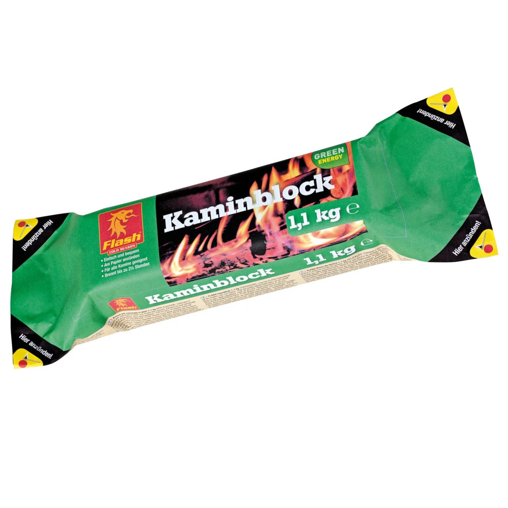 Flash Kaminblock Green Energy 1 Flash Kaminblock Green Energy