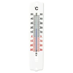 TFA Thermometer Für Den Innen Und Außenbereich In Weiß Aus Kunststoff Zum Aufhängen